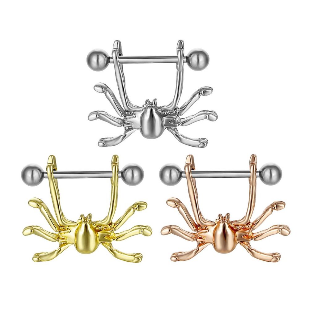 Nipple Piercing ~ Per Pair ~ Spider